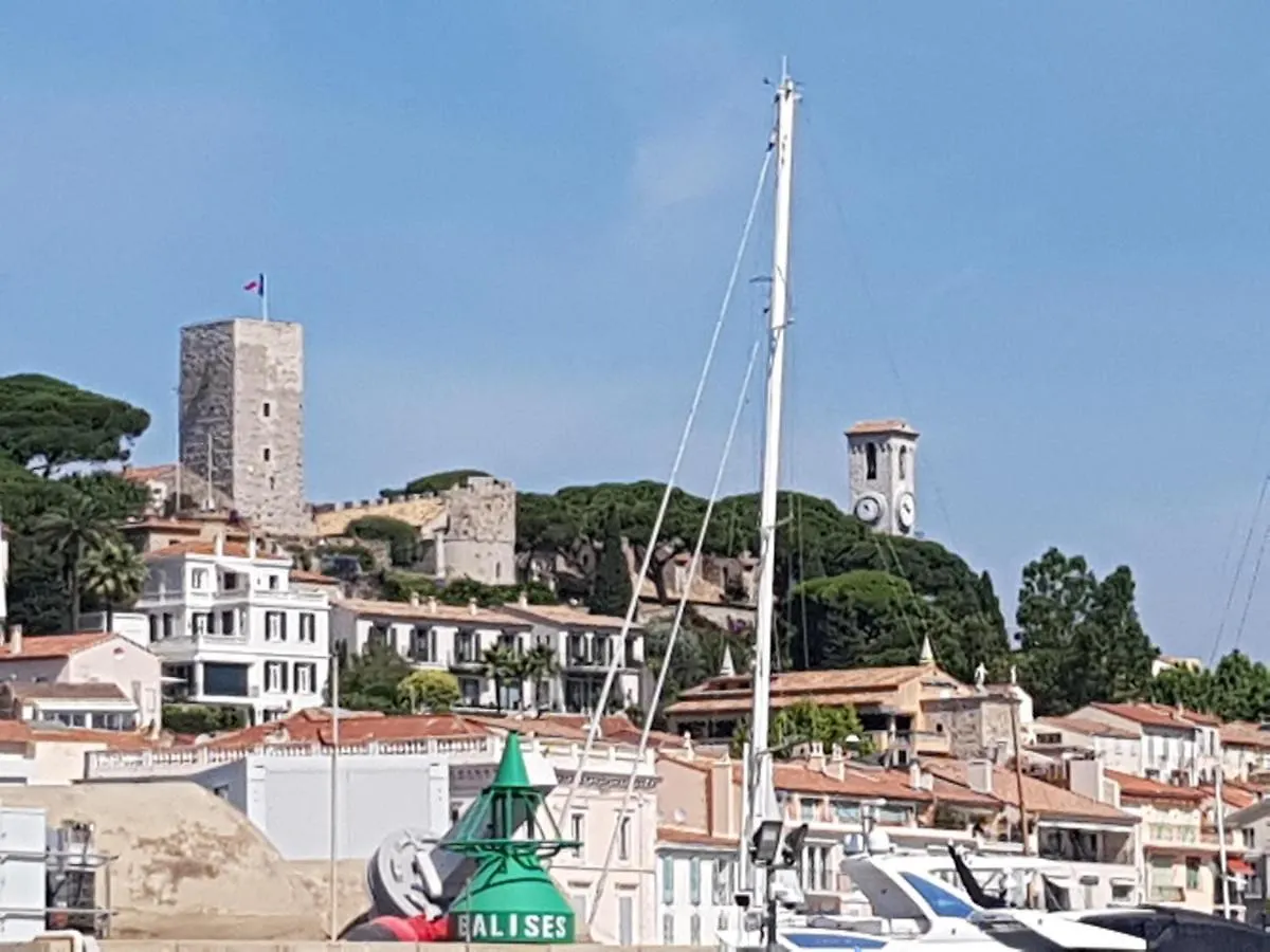 Cannes President Vue Mer, Festival, Quartier Forville Le Suquet 0*,  France